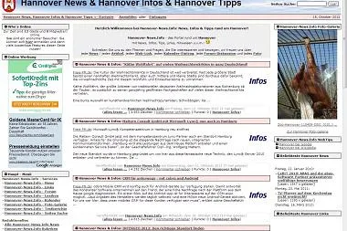 Bild: Relaunch vom Hannover Portal Hannover-News.Info erfolgreich