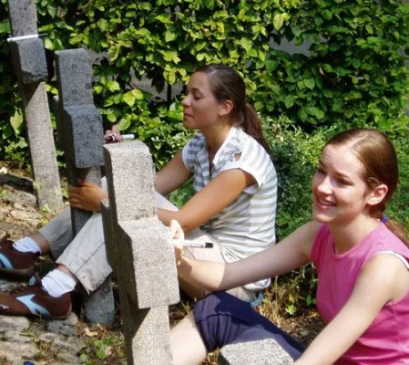 Bild: Versöhnung über den Gräbern bleibt wichtiger Bestandteil der Völkerverständigung