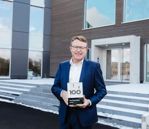 Bild: Mit Strahlentechnologie zum TOP-100-Innovator: BGS erneut für Innovationskraft ausgezeichnet