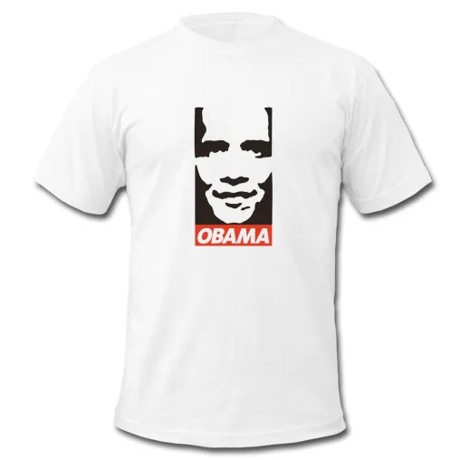 Bild: T-Shirt Prognose: Knapper Sieg für Obama