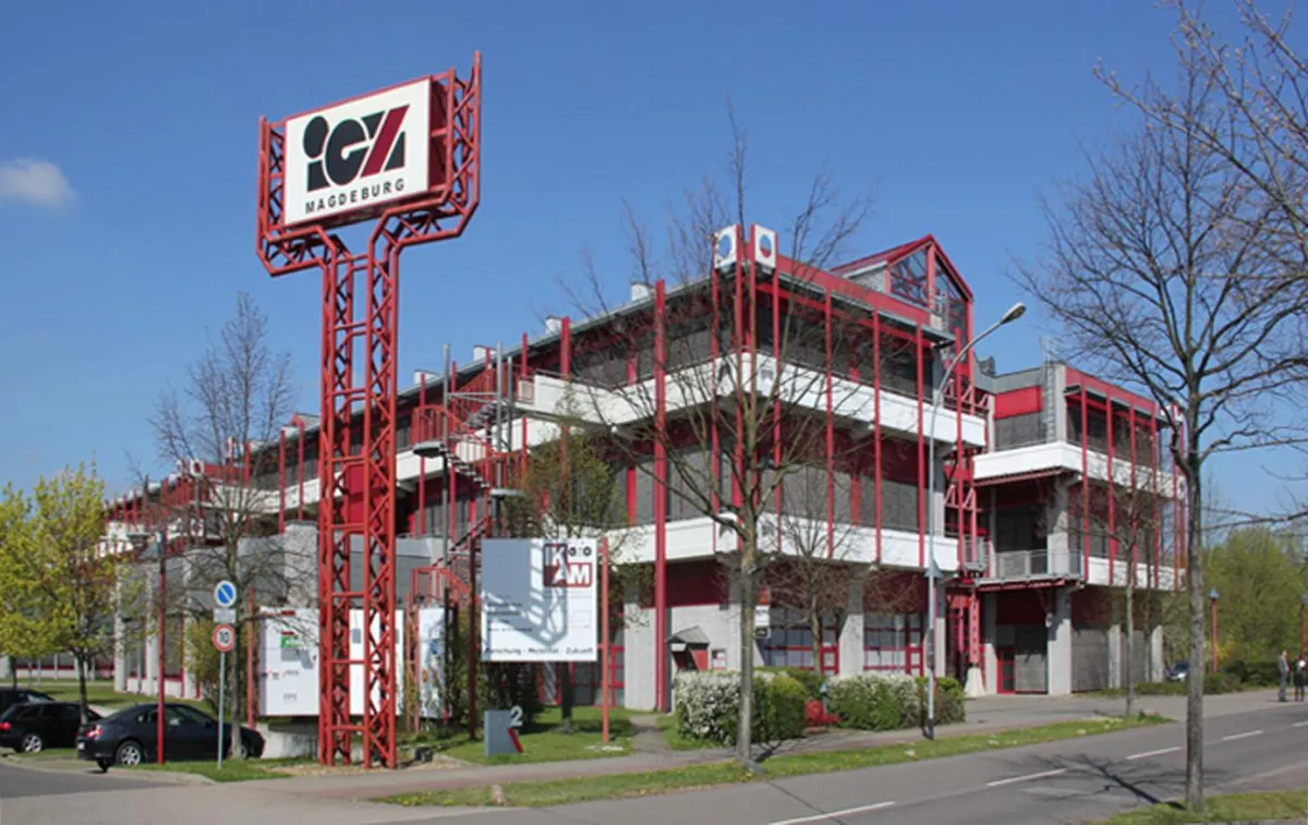 Das “Innovations- und Gründerzentrum IGZ“, Steinfeldstraße 3, in Magdeburg-Barleben