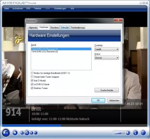 Bild: Neuer Mystique TV Player erhältlich beim DVBSHOP