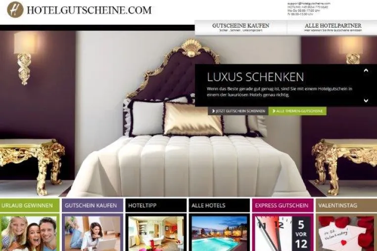 Bild: Zusammenarbeit mit Hotelgutscheine.com noch lukrativer