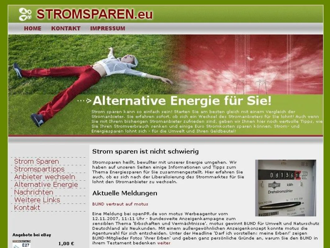www.stromsparen.eu