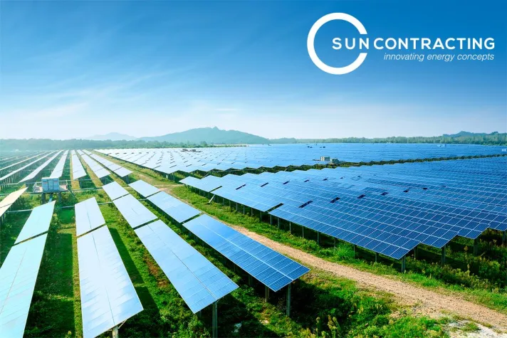 Bild: Sun Contracting holt die Sonne nach Probsthain: 744 kWp Photovoltaik vor Fertigstellung