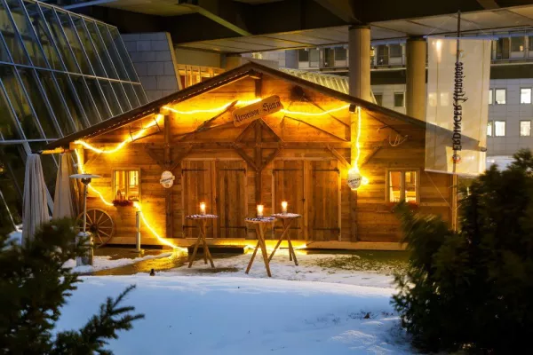 Bild: Urig wird’s im „Gipfel Stüberl“ vom Kongresshotel Potsdam