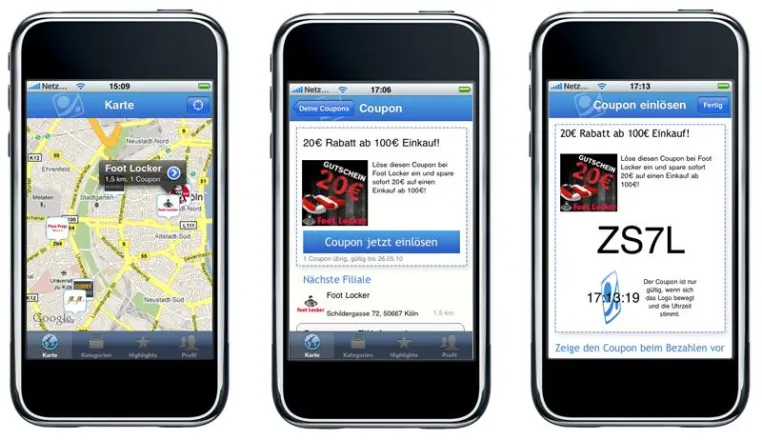 Bild: COUPIES und Media Team OMD machen für Foot Locker Coupons mobil
