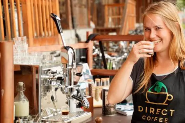 Bild: Kaffeelager im Selfstorage-Haus: MyPlace bietet Platz für besondere Geschichten