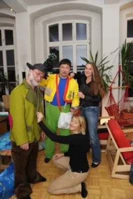 Bild: Wie groß ist der Schweriner Weihnachtsmann?