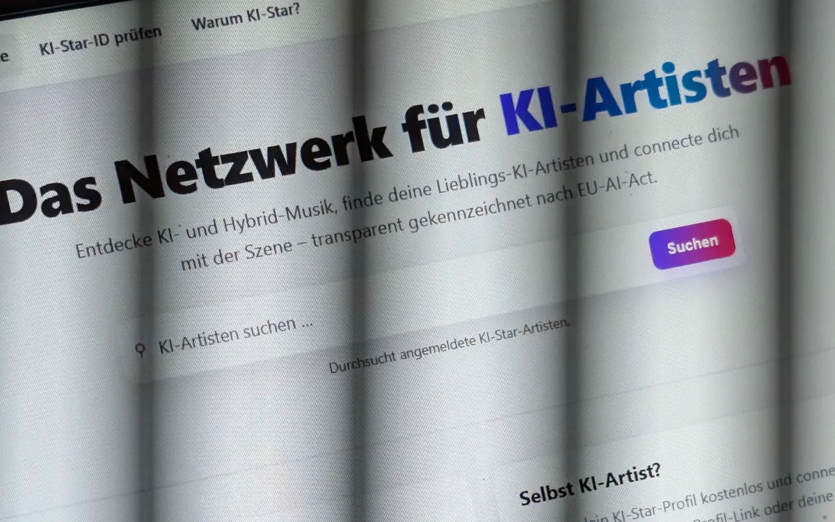 KI-Star.de – KI-Musik transparent kennzeichnen (© KI-Star.de)