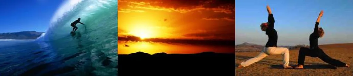 Surfen und Yoga - danach eine Massage