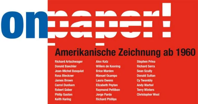 Bild: Amerikanische Kunst  „on paper“  Jahresausstellung der Gesellschaft für Gegenwartskunst in Augsburg
