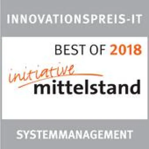Bild: steadyPRINT mit Prädikat BEST OF 2018 ausgezeichnet