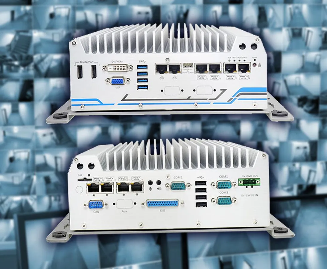 Spezial-Controller für die mobile Videoüberwachung Nuvo-5608VR von Acceed