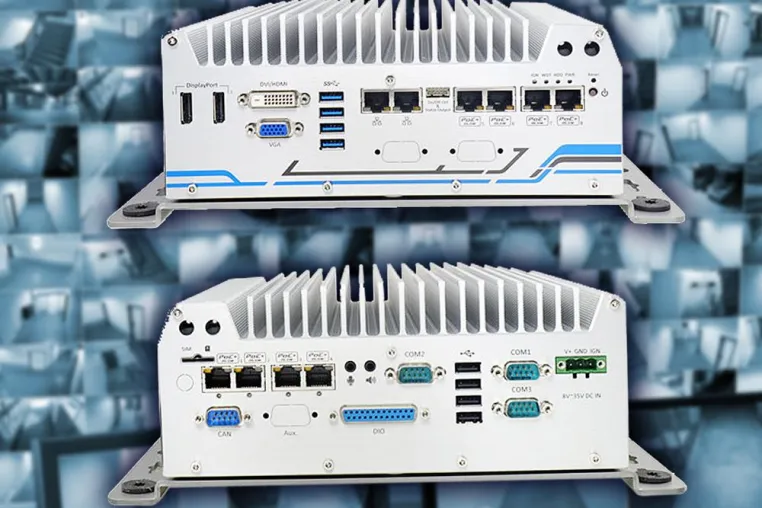 Mobiler Video-Controller für 8 PoE-Kameras Bild: Mobiler Video-Controller für 8 PoE-Kameras