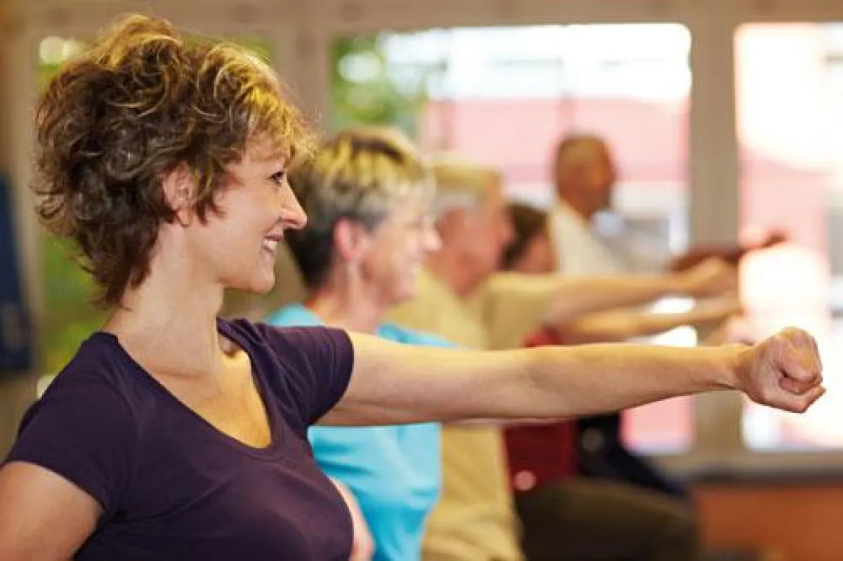 Rehasport nach § 44 in der Fitness Oase Wörth. Foto: Fotolia