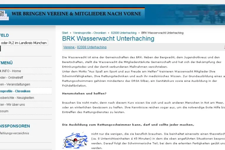 Bild: Unsere Vereine - das soziale Netzwerk