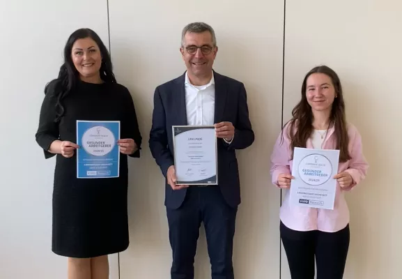 Bild: Neues Vorbild in Bayern: Landkreis Eichstätt als "Gesunder Arbeitgeber“ ausgezeichnet