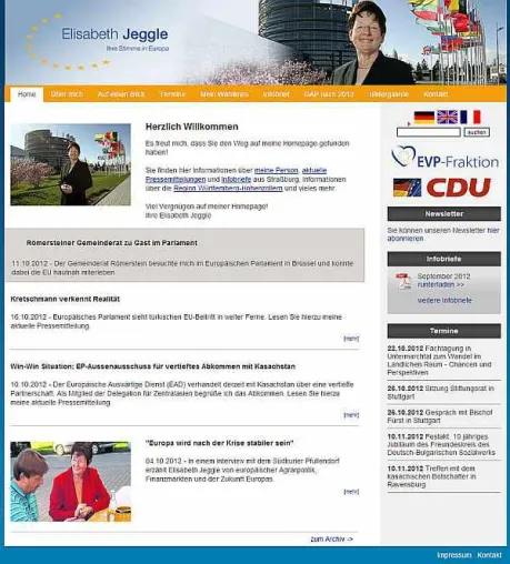 Bild: Elisabeth Jeggle neues Webdesign mit Typo3, SEO-Suchmaschinen-optimiertung und neuer Bildergalerie