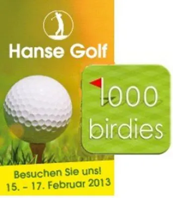 Bild: 1000birdies auf der Hanse Golf 2013