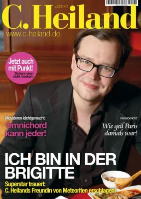 Bild: Musikkabarett: C. Heiland mit "Ich bin in der Brigitte" in Berlin (BKA-Theater) am 2. November 2014