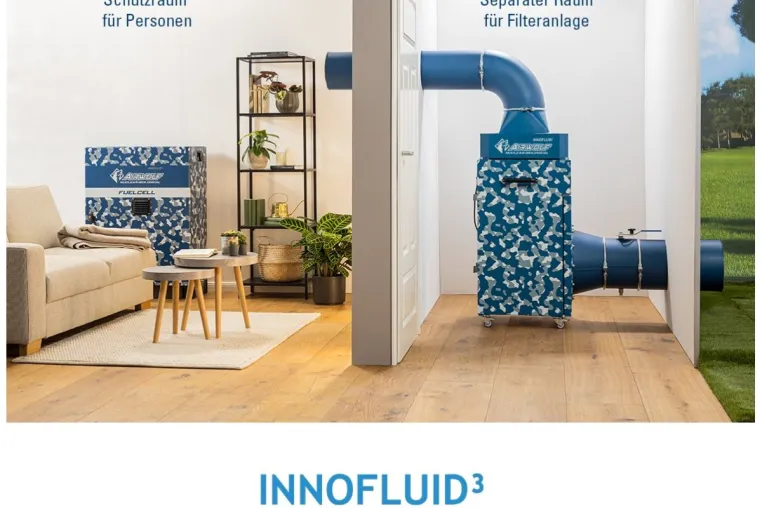 Bild: Innofluid stellt Filteranlage zum Schutz vor nuklearer und chemischer Bedrohung vor