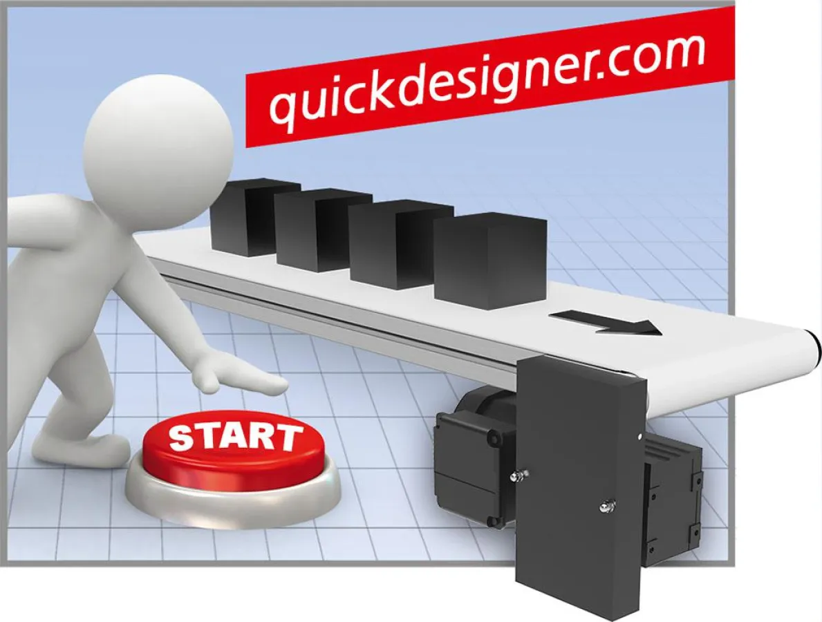 mk QuickDesigner - Der Fördertechnik Konfigurator