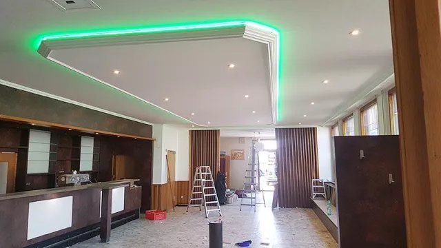 Spanndecke lässt Gaststätte in Niederkassel neu erstrahlen Bild: Spanndecke lässt Gaststätte in Niederkassel neu erstrahlen