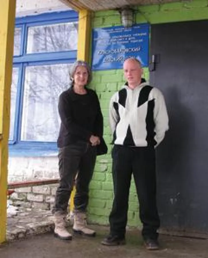 Franziska Throll in Vetluzhkij, Russland