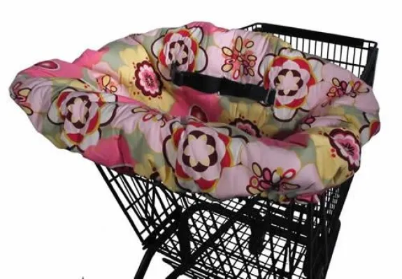 Bild: Einkaufswagenbezug von philio - Wenn Baby zum Shoppen fährt…