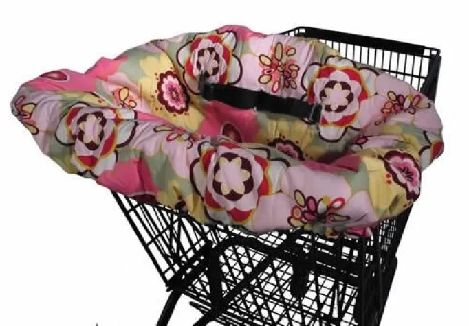 Bild: Einkaufswagenbezug von philio - Wenn Baby zum Shoppen fährt…