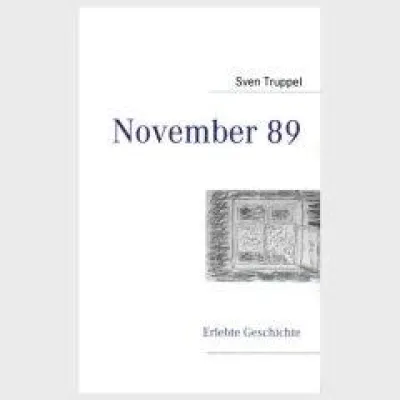 Bild: Buchvorstellung: "November 89"