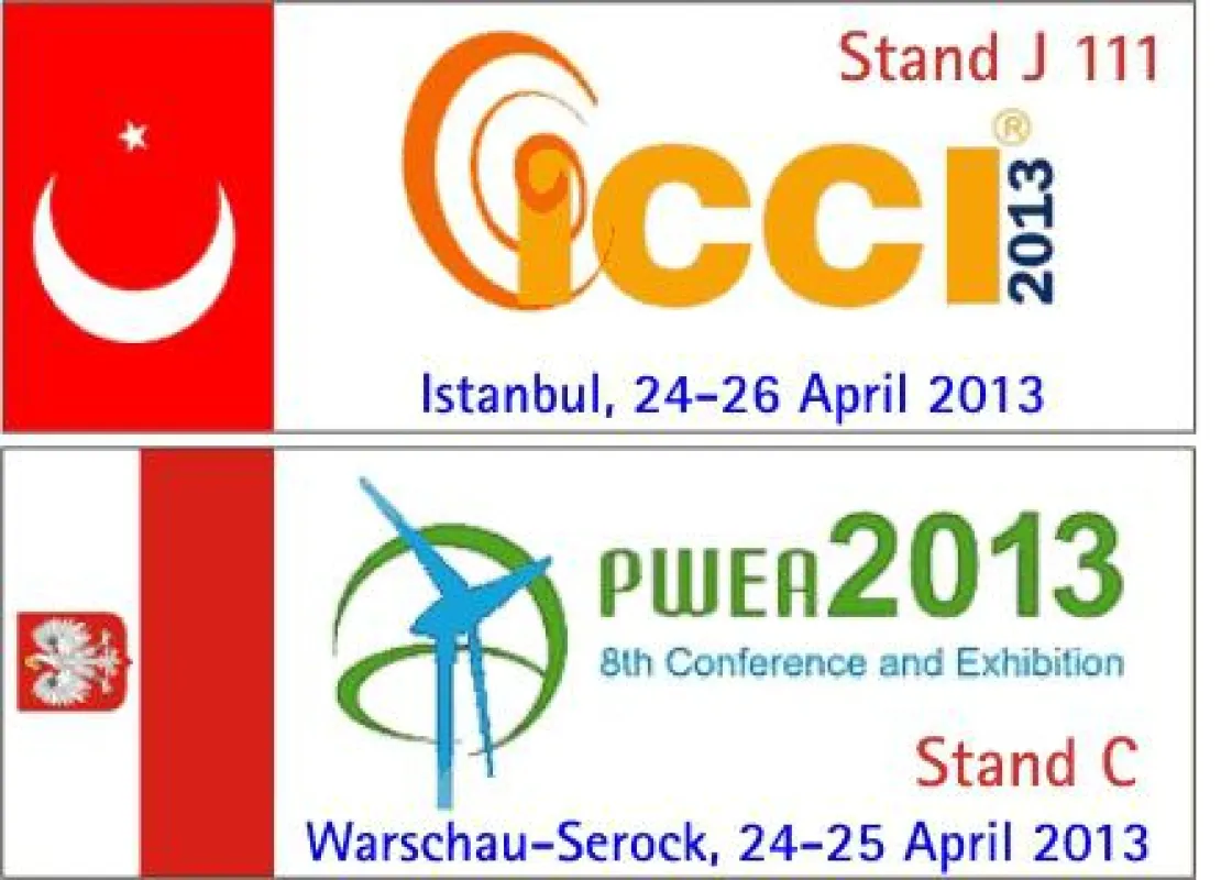 BBB auf der icci in Istanbul und der PWEA nahe Warschau