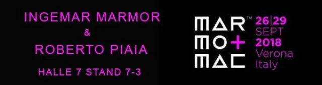 Bild: Roberto Piaia bei Marmomac 2018 Messe Verona
