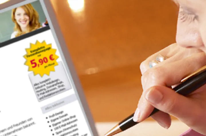 Bild: Preisgünstige Homepage für Existenzgründer