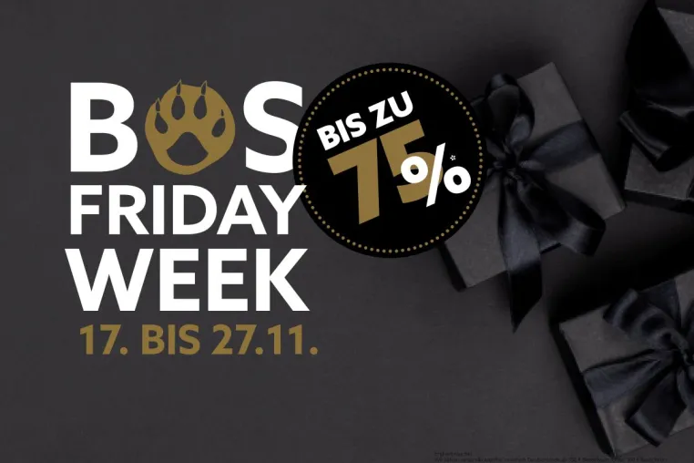 Bild: Gourmet-Rabattaktion: BOS FRIDAY lockt mit bis zu 75%* Rabatt