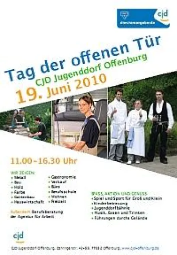 Bild: Tag der offenen Tür am 19. Juni 2010: Das Jugenddorf entdecken, erleben und genießen