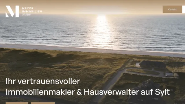 Bild: Immobilienmakler Sylt - Meyer Immobilien GmbH stärkt ihre Marktposition auf der Insel