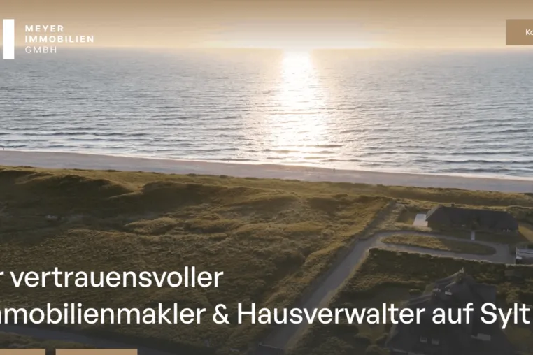 Bild: Immobilienmakler Sylt - Meyer Immobilien GmbH stärkt ihre Marktposition auf der Insel