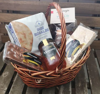 Bild: Geschenkkörbe und Firmenpräsente wie in Spanien