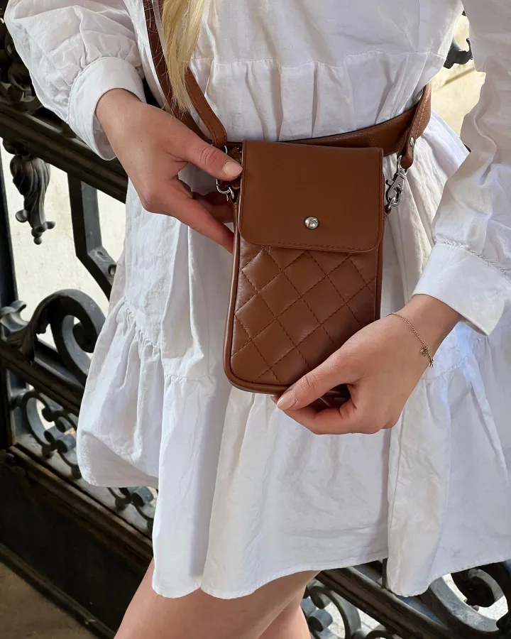 Padded Smartphone Tasche, mini Crossbody (© Sixth Edition 2022)