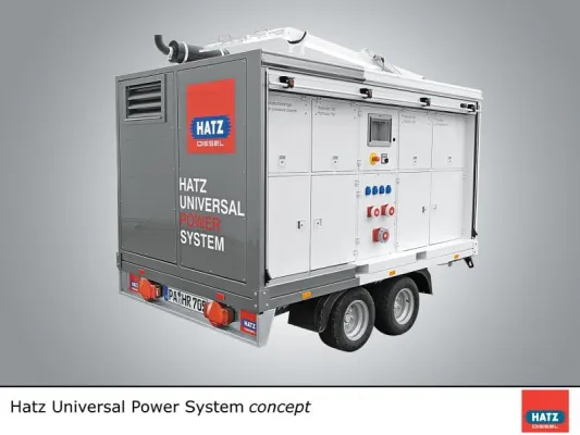 Bild: Hatz Diesel auf der Intermat 2012