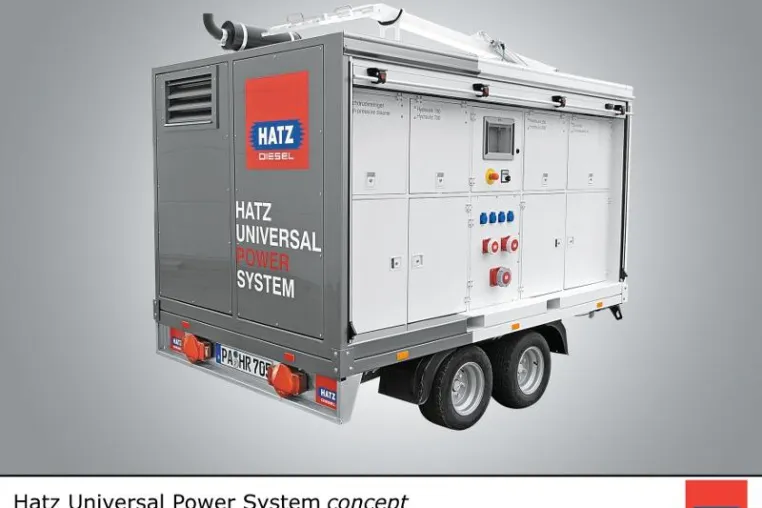 Bild: Hatz Diesel auf der Intermat 2012