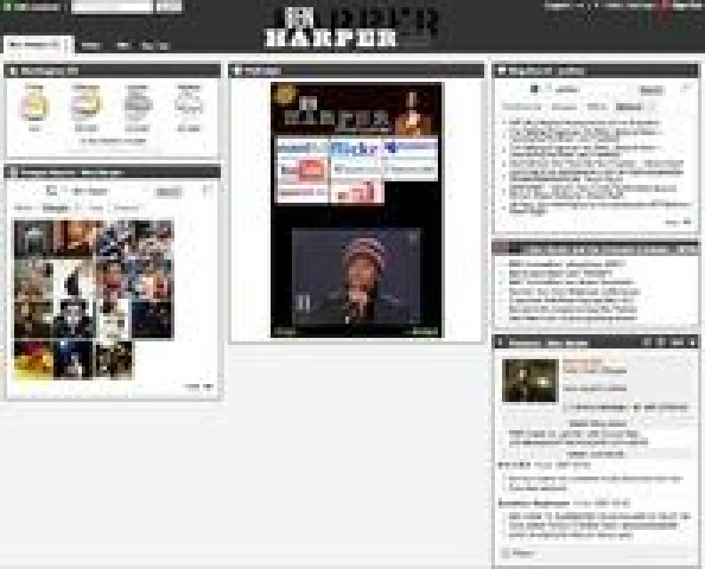 Auch der Musiker Ben Harper nutzt das Netvibes Universe, um Blogs, Musik, MySpace, Freunde, Fotos, Videos und mehr mit seinen Fans zu teilen.