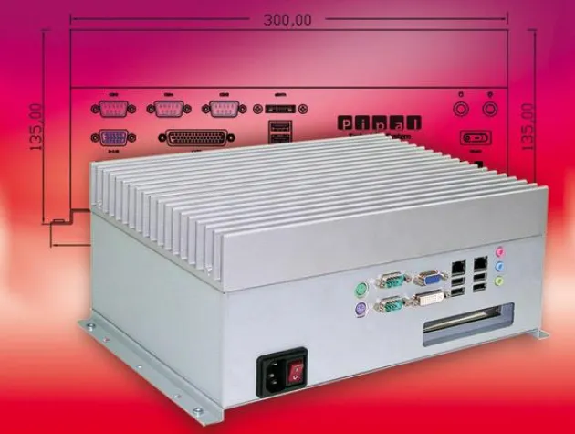 Bild: Lüfterloser Embedded-PC für Core Prozessoren der zweiten Generation