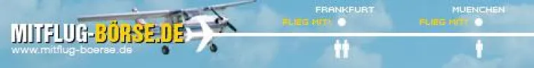 Bild: MITFLUG-BOERSE.de - Die Mitflugzentrale im Internet