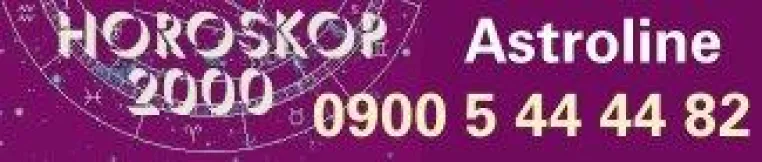 Bild: Astroline Horoskop2000 - nur mit vom Dt. Astrologen-Verband geprüften Astrologen