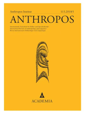 Bild: Der ANTHROPOS im Academia Verlag