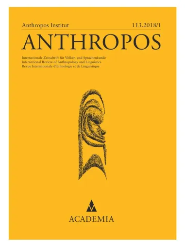 Der ANTHROPOS im Academia Verlag Bild: Der ANTHROPOS im Academia Verlag