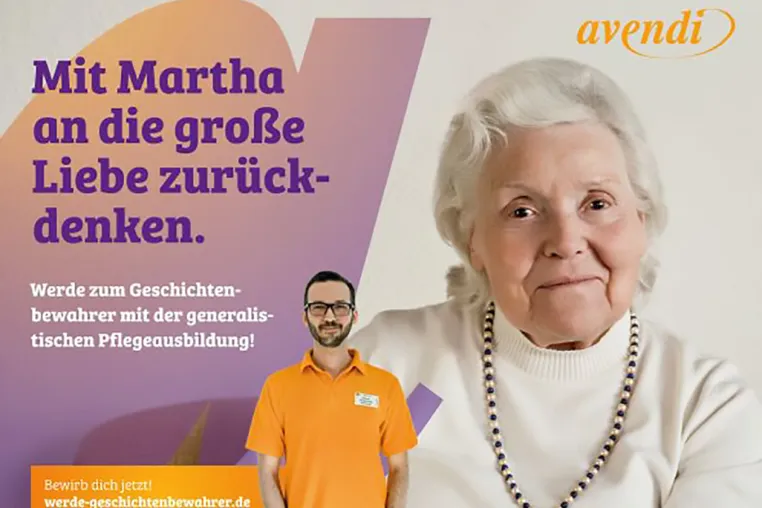 Bild: Pflegeberuf: Ausbildungskampagne „Geschichtenbewahrer"